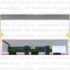 Матрица для ноутбука HP Pavilion G7-2246nr (1600x900 HD+) TN, 40pin, Глянцевая