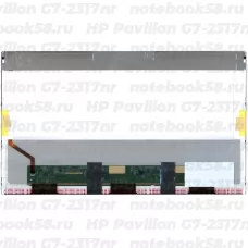 Матрица для ноутбука HP Pavilion G7-2317nr (1600x900 HD+) TN, 40pin, Глянцевая