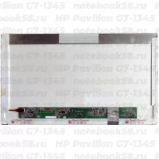 Матрица для ноутбука HP Pavilion G7-1345 (1600x900 HD+) TN, 40pin, Матовая