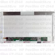 Матрица для ноутбука HP Pavilion G7-2140 (1600x900 HD+) TN, 40pin, Матовая