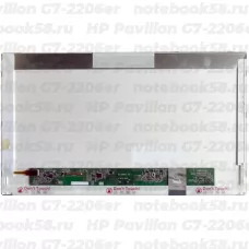 Матрица для ноутбука HP Pavilion G7-2206er (1600x900 HD+) TN, 40pin, Матовая