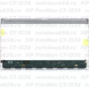 Матрица для ноутбука HP Pavilion G7-1338 (1600x900 HD+) TN, 40pin, Глянцевая