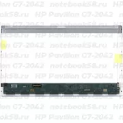 Матрица для ноутбука HP Pavilion G7-2042 (1600x900 HD+) TN, 40pin, Глянцевая