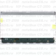 Матрица для ноутбука HP Pavilion G7-2100 (1600x900 HD+) TN, 40pin, Глянцевая