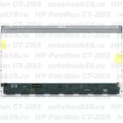 Матрица для ноутбука HP Pavilion G7-2155 (1600x900 HD+) TN, 40pin, Глянцевая