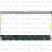 Матрица для ноутбука HP Pavilion G7-2170 (1600x900 HD+) TN, 40pin, Глянцевая