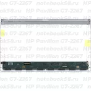 Матрица для ноутбука HP Pavilion G7-2267 (1600x900 HD+) TN, 40pin, Глянцевая