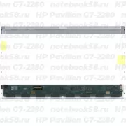 Матрица для ноутбука HP Pavilion G7-2280 (1600x900 HD+) TN, 40pin, Глянцевая