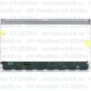 Матрица для ноутбука HP Pavilion G7-2329sr (1600x900 HD+) TN, 40pin, Глянцевая