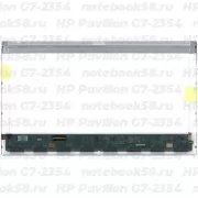 Матрица для ноутбука HP Pavilion G7-2354 (1600x900 HD+) TN, 40pin, Глянцевая