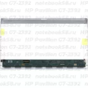 Матрица для ноутбука HP Pavilion G7-2392 (1600x900 HD+) TN, 40pin, Глянцевая