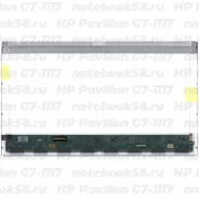 Матрица для ноутбука HP Pavilion G7-1117 (1600x900 HD+) TN, 40pin, Глянцевая