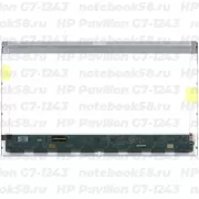 Матрица для ноутбука HP Pavilion G7-1243 (1600x900 HD+) TN, 40pin, Глянцевая