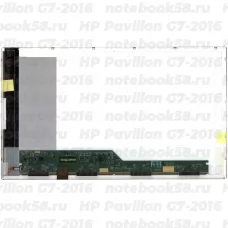 Матрица для ноутбука HP Pavilion G7-2016 (1600x900 HD+) TN, 40pin, Глянцевая