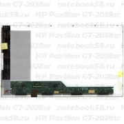 Матрица для ноутбука HP Pavilion G7-2028sr (1600x900 HD+) TN, 40pin, Глянцевая