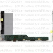 Матрица для ноутбука HP Pavilion G7-2206er (1600x900 HD+) TN, 40pin, Глянцевая