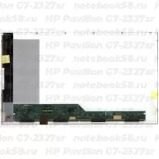 Матрица для ноутбука HP Pavilion G7-2327sr (1600x900 HD+) TN, 40pin, Глянцевая