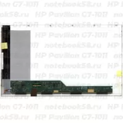 Матрица для ноутбука HP Pavilion G7-1011 (1600x900 HD+) TN, 40pin, Глянцевая