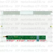 Матрица для ноутбука HP Pavilion G7-1329 (1600x900 HD+) TN, 40pin, Глянцевая