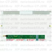 Матрица для ноутбука HP Pavilion G7-2016 (1600x900 HD+) TN, 40pin, Глянцевая