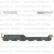 Матрица для ноутбука HP Pavilion G7-1310sr (1600x900 HD+) TN, 40pin, Глянцевая