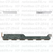 Матрица для ноутбука HP Pavilion G7-2346 (1600x900 HD+) TN, 40pin, Глянцевая