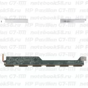 Матрица для ноутбука HP Pavilion G7-1111 (1600x900 HD+) TN, 40pin, Глянцевая