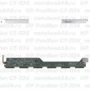 Матрица для ноутбука HP Pavilion G7-1136 (1600x900 HD+) TN, 40pin, Глянцевая