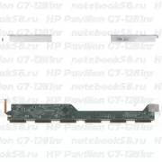 Матрица для ноутбука HP Pavilion G7-1281nr (1600x900 HD+) TN, 40pin, Глянцевая