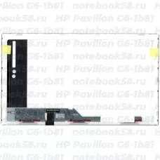 Матрица для ноутбука HP Pavilion G6-1b81 (1366x768 HD) TN, 40pin, Матовая