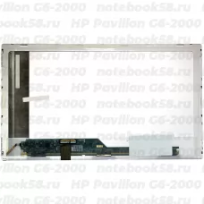 Матрица для ноутбука HP Pavilion G6-2000 (1366x768 HD) TN, 40pin, Глянцевая