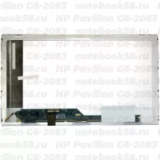 Матрица для ноутбука HP Pavilion G6-2083 (1366x768 HD) TN, 40pin, Глянцевая