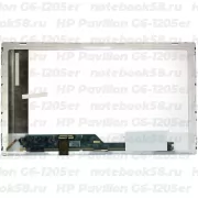 Матрица для ноутбука HP Pavilion G6-1205er (1366x768 HD) TN, 40pin, Глянцевая