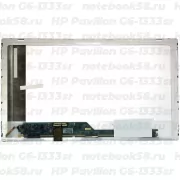 Матрица для ноутбука HP Pavilion G6-1333sr (1366x768 HD) TN, 40pin, Глянцевая