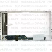 Матрица для ноутбука HP Pavilion G6-1d89 (1366x768 HD) TN, 40pin, Глянцевая