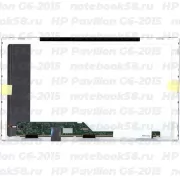 Матрица для ноутбука HP Pavilion G6-2015 (1366x768 HD) TN, 40pin, Матовая