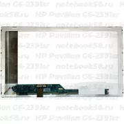 Матрица для ноутбука HP Pavilion G6-2391sr (1366x768 HD) TN, 40pin, Матовая