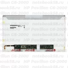 Матрица для ноутбука HP Pavilion G6-2000 (1366x768 HD) TN, 40pin, Глянцевая