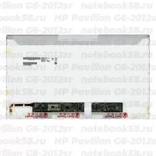 Матрица для ноутбука HP Pavilion G6-2012sr (1366x768 HD) TN, 40pin, Глянцевая