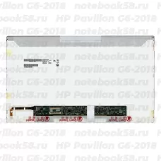 Матрица для ноутбука HP Pavilion G6-2018 (1366x768 HD) TN, 40pin, Глянцевая