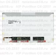 Матрица для ноутбука HP Pavilion G6-2351 (1366x768 HD) TN, 40pin, Глянцевая