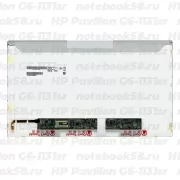 Матрица для ноутбука HP Pavilion G6-1131sr (1366x768 HD) TN, 40pin, Глянцевая