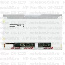 Матрица для ноутбука HP Pavilion G6-1223 (1366x768 HD) TN, 40pin, Глянцевая