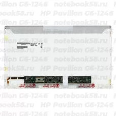 Матрица для ноутбука HP Pavilion G6-1246 (1366x768 HD) TN, 40pin, Глянцевая