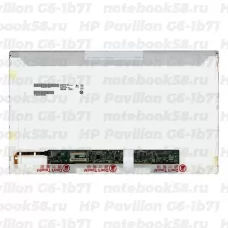 Матрица для ноутбука HP Pavilion G6-1b71 (1366x768 HD) TN, 40pin, Глянцевая
