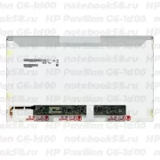 Матрица для ноутбука HP Pavilion G6-1d00 (1366x768 HD) TN, 40pin, Глянцевая
