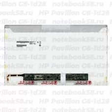 Матрица для ноутбука HP Pavilion G6-1d28 (1366x768 HD) TN, 40pin, Глянцевая