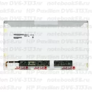 Матрица для ноутбука HP Pavilion DV6-3133nr (1366x768 HD) TN, 40pin, Глянцевая