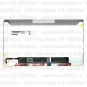 Матрица для ноутбука HP Pavilion G6-2360er (1366x768 HD) TN, 40pin, Матовая