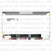 Матрица для ноутбука HP Pavilion G6-1051 (1366x768 HD) TN, 40pin, Матовая